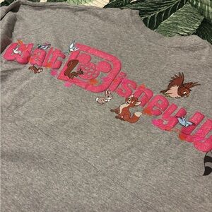 Authentic Disney Parks Forest Friends Spirit Jersey with sparkly WDW Logo